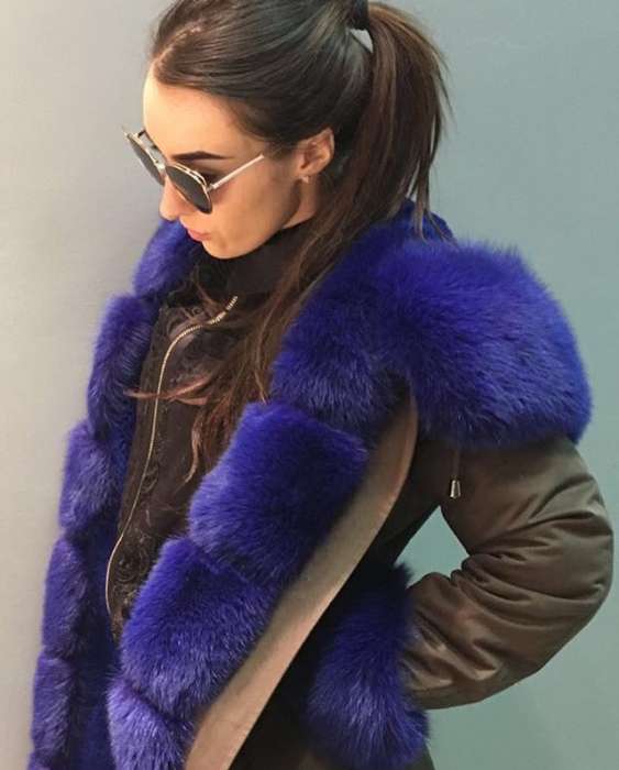 Ультрамодные парки с натуральным мехом , фотография 10