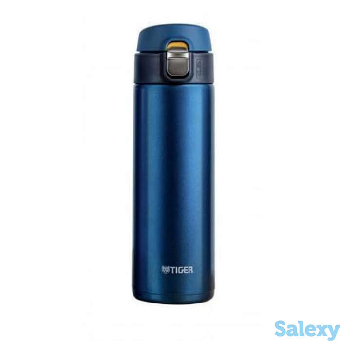 Термос-кружка tiger mmj-a601 0.6л blue, фотография 1