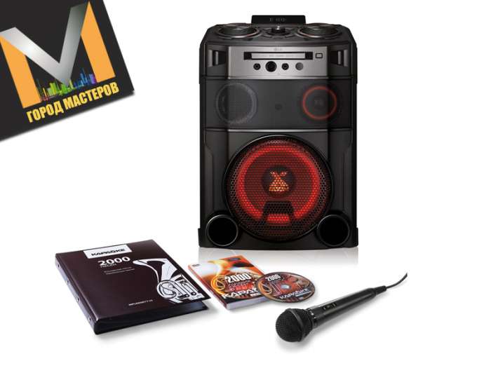Портативная мини аудиосистема X-BOOM Cube с Караоке, фотография 1