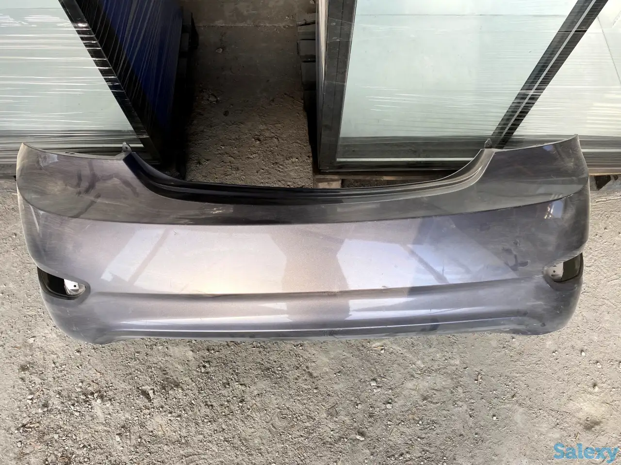 Бампер задний Hyundai Solaris 86611-4l000, фотография 1