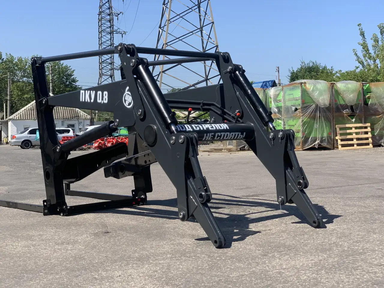 Погрузчик фронтальный УПН-08 ПКУ, фотография 2