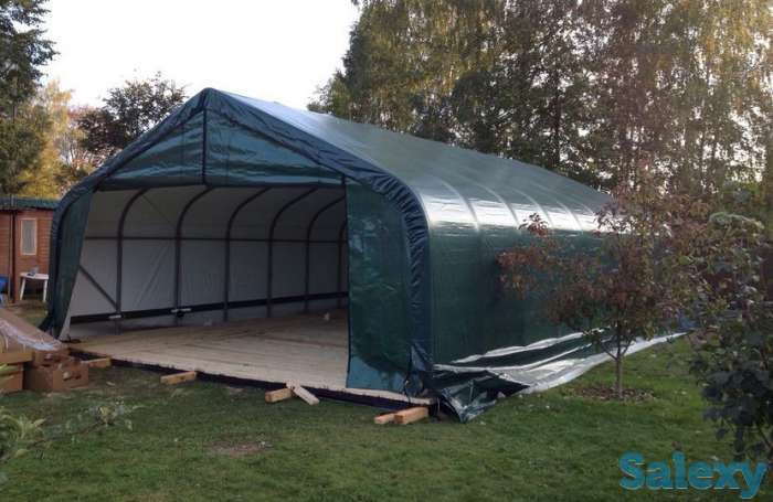 Торговые палатки из Тарпаулина морозостойкий до -51. Корея 100%. 800тг, фотография 8