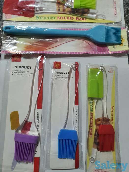 Кисточка силиконовая для кухни, теста и тд, фотография 7