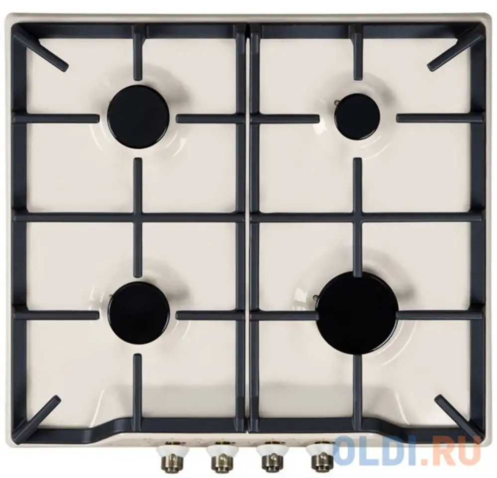 Варочная панель газовая gefest пвг 1212 к55 бежевый, фотография 1