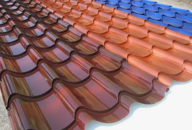 Листы металлочерепицы для крыши, s 0,3-0,9 мм, Раскрой: 1.17хL... м, Марка: Монтерроса; Трамонтана; Монтекристо..., фотография 1