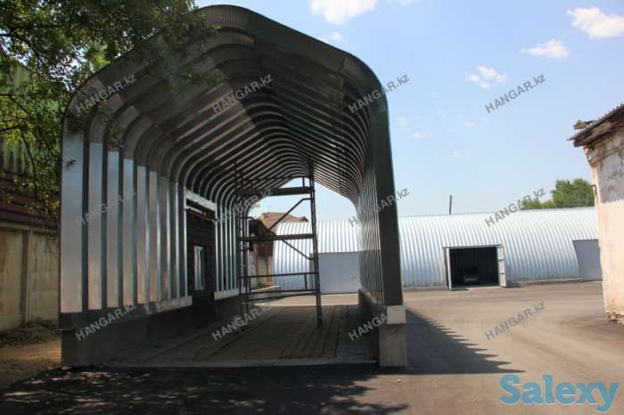 Сборно-разборные ангары строительство и монтаж в г. Семей, фотография 2