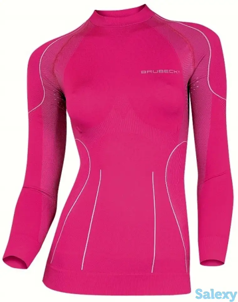 Термокофта brubeck wmn thermo body guard pink, фотография 9