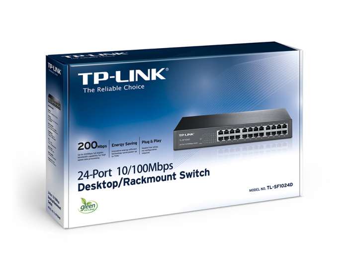 Продам Новый коммутатор (ХАБ) TP-LINK TL-SF1024D, фотография 3