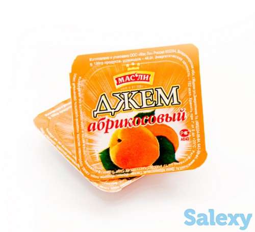 джем абрикосовый порционный, фотография 1