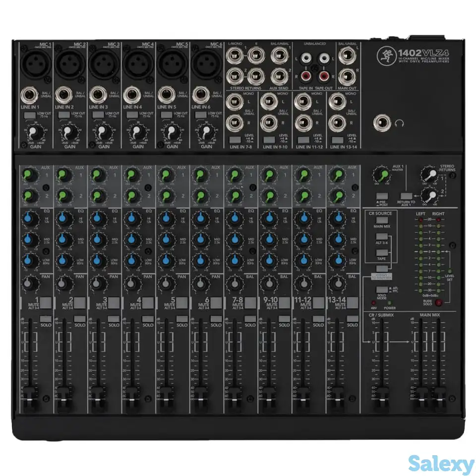 Аналоговый микшерный пульт mackie 1402 vlz 4, фотография 1