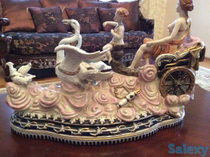 Фарфор, бронза малахит, фотография 1