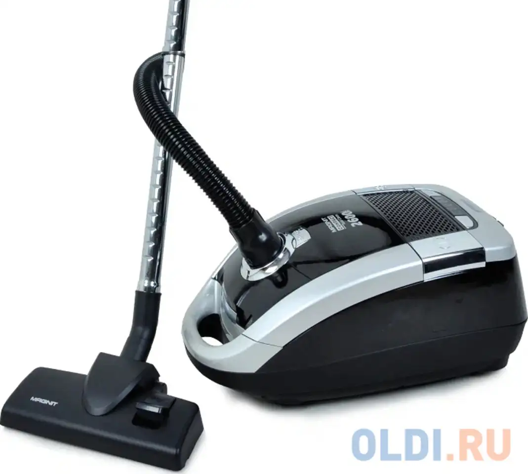Пылесос magnit rmv-1811 сухая уборка чёрный, фотография 1