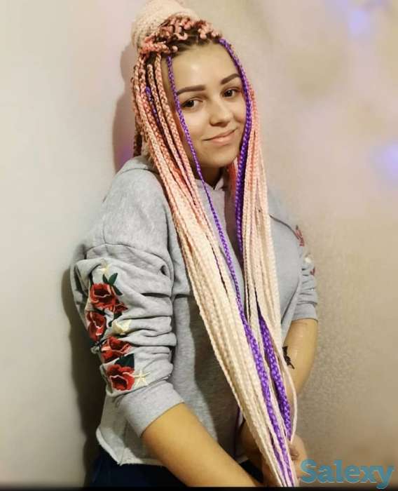 Профессиональное плетение афрокосичек, фотография 8