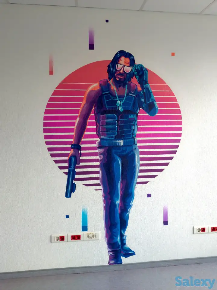 Роспись стен,  дизайн интерьеров., фотография 1