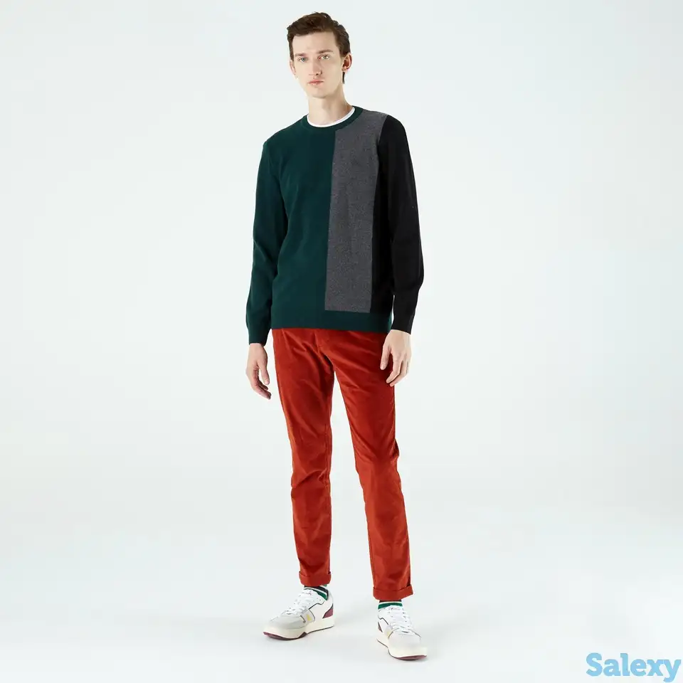 Мужской трикотажный свитер lacoste, фотография 1