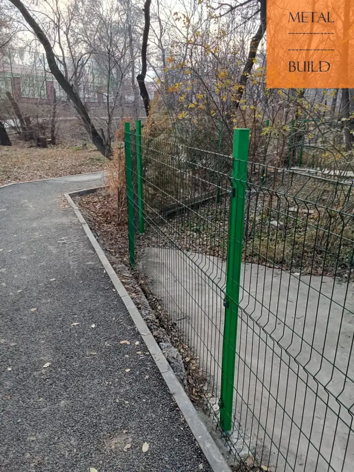 3D-заборы, евро сетки и панели под ключ: Алматы, Конаев. Гарантия, фотография 2
