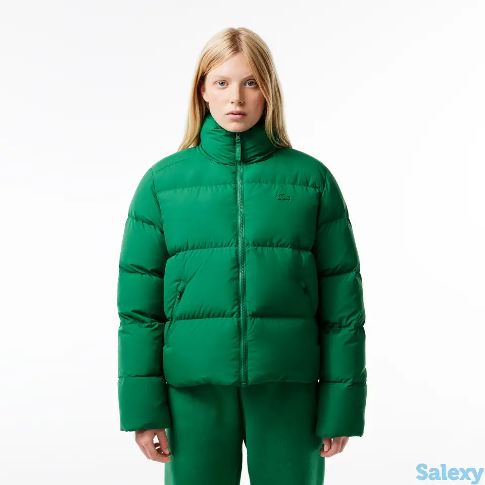 Женская складная стеганая куртка lacoste, фотография 1