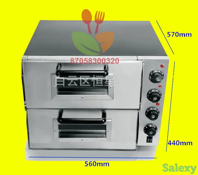 Пицца печь 2 секции HX-2ST, фотография 3