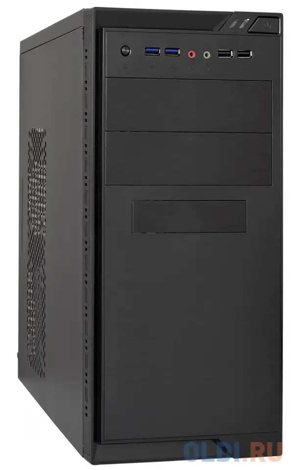 Корпус microatx exegate ma-372ux 350 вт чёрный ex283235rus, фотография 1