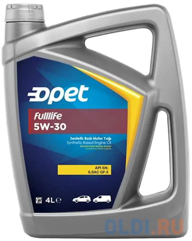 601350320 opet синт. мот.масло fulllife 5w-30 sn gf-5 (4л), фотография 1
