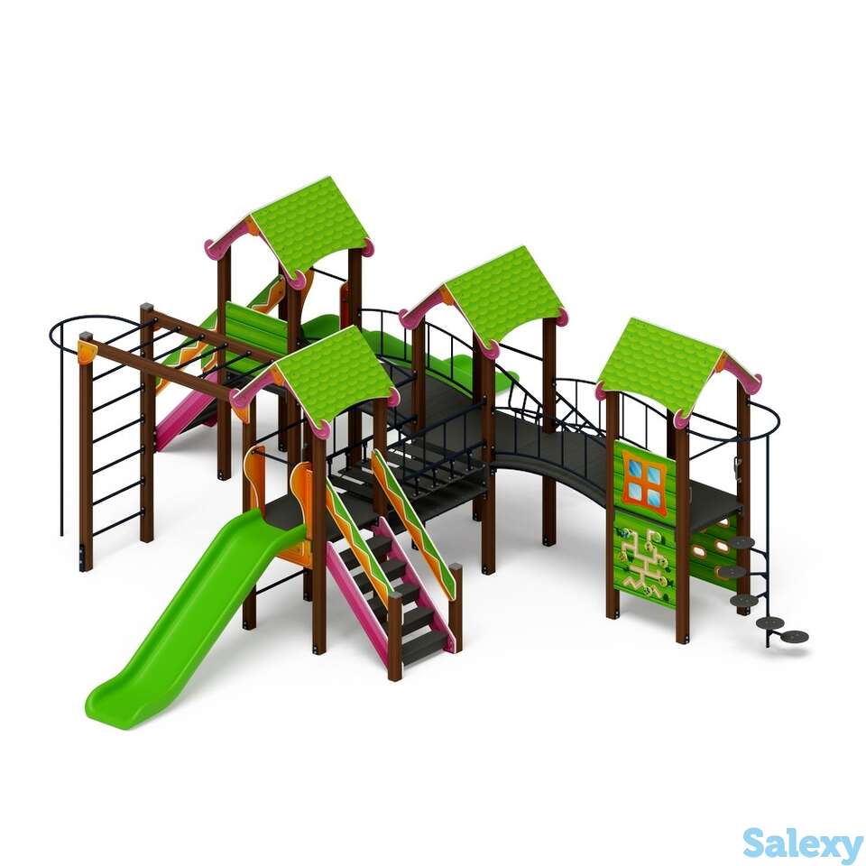 Детский игровой комплекс «лукоморье» дик 2.25.08-01, фотография 1