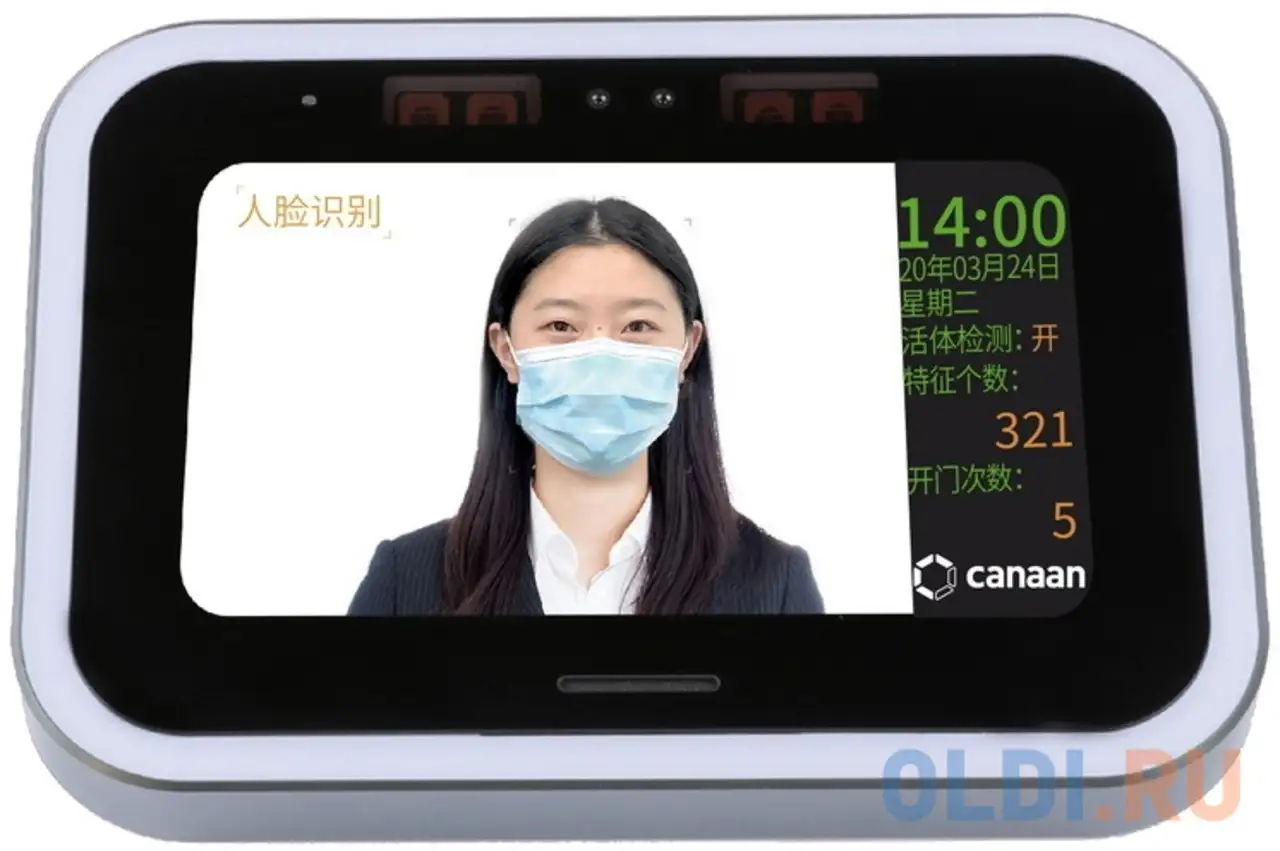 D1401000007 вычислительный модуль в корпусе с функцией видеонаблюдения(с цпу k210),дисплеем,модулем , фотография 1