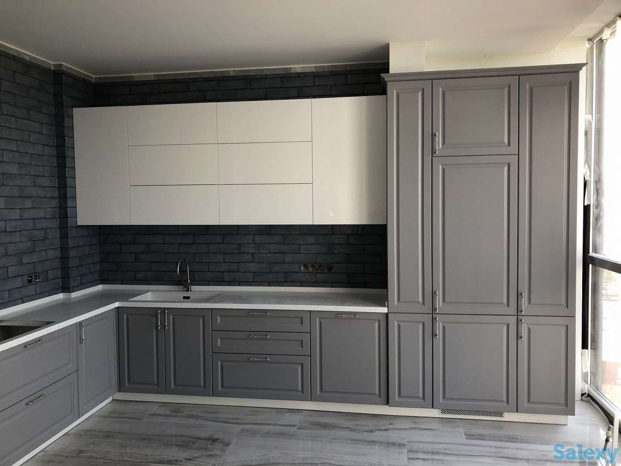 Кухонные крашеные фасады МДФ на заказ, фотография 1