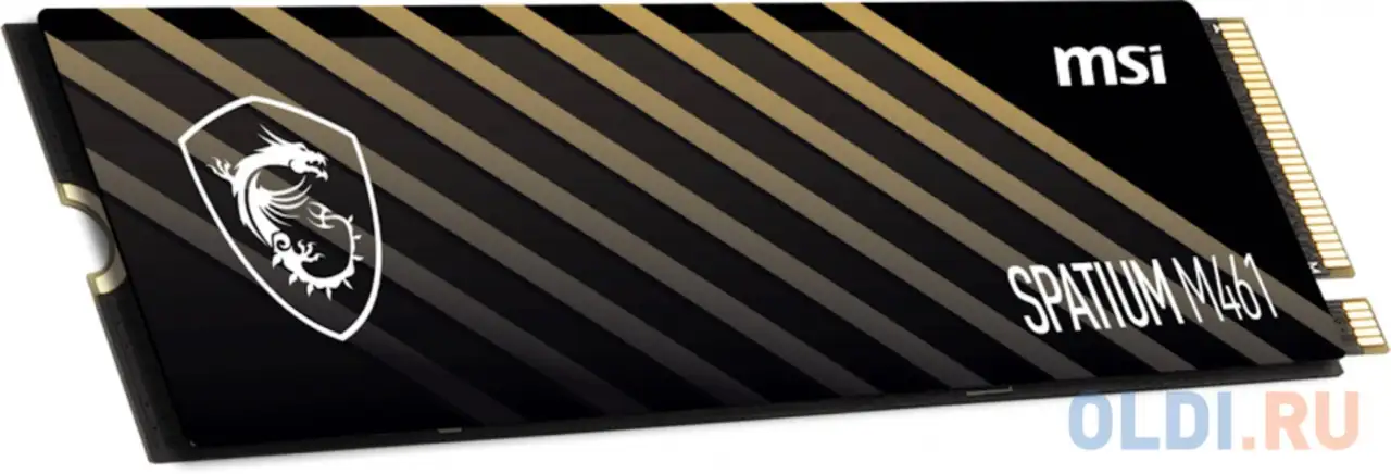 Ssd накопитель msi spatium m461 2 tb pci-e 4.0 х4, фотография 1