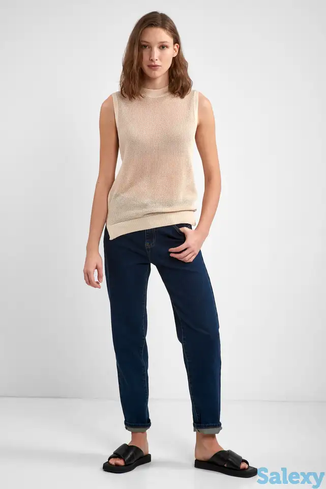 Джинсы прямые чуть зауженные книзу vassa&co, фотография 1