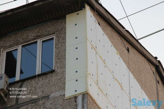 Утепление стен, балконов, коттеджей в Алматы, фотография 8