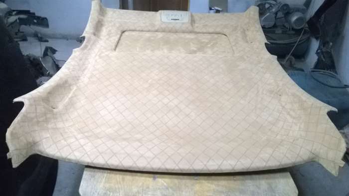 Реставрация салона  Перетяжка потолков, фотография 1