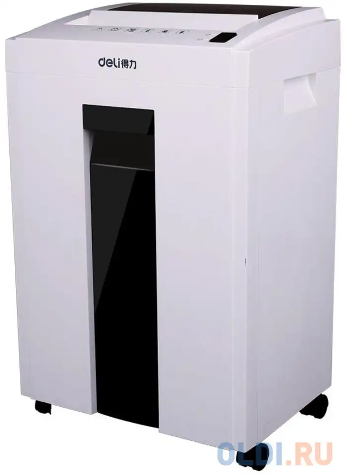 Уничтожитель бумаг deli e9954-eu 6 листов 16л, фотография 1