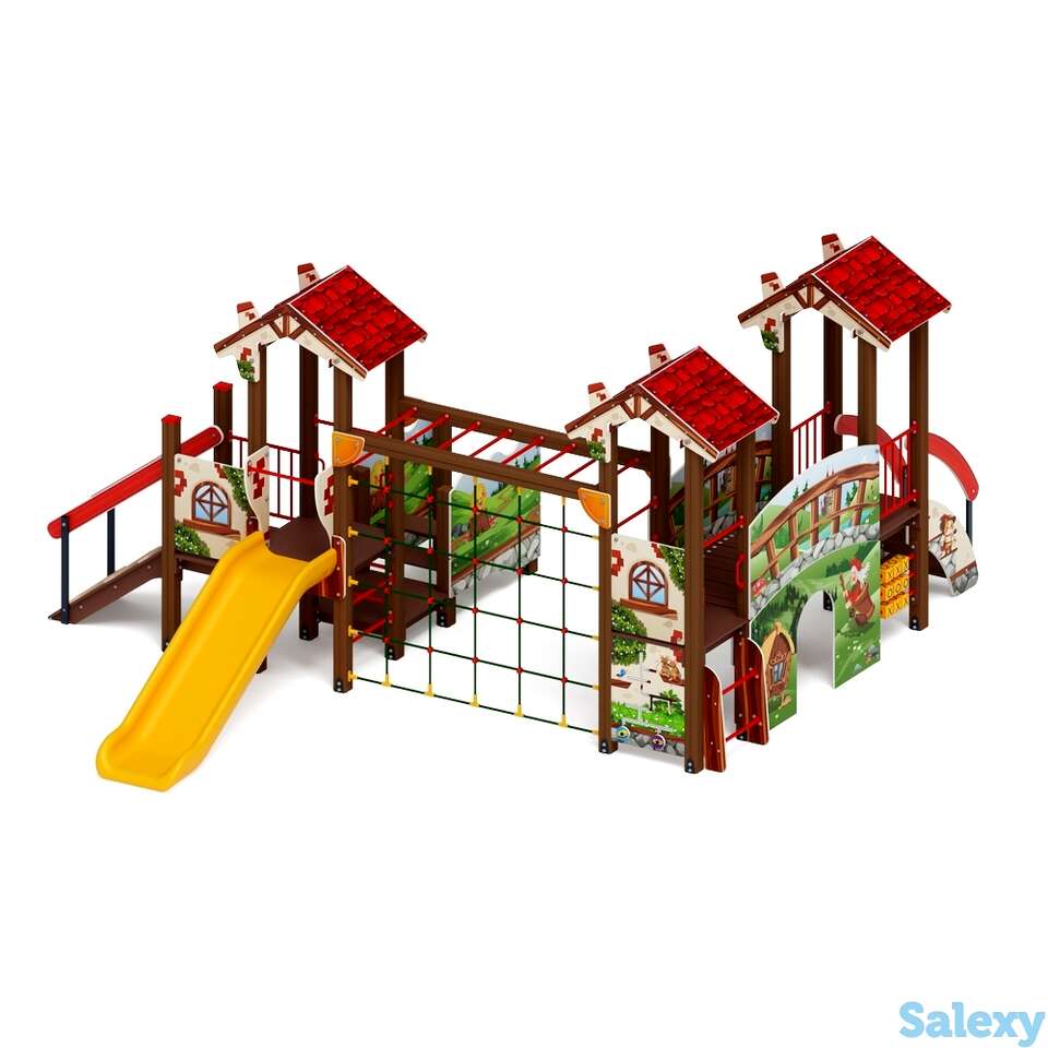 Детский игровой комплекс «в гостях у сказки» дик 1.05.01-07 h=900, фотография 1