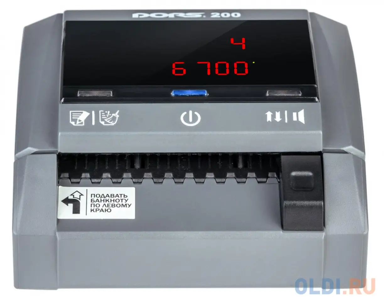 Детектор банкнот dors 200 frz-041627 автоматический рубли, фотография 1