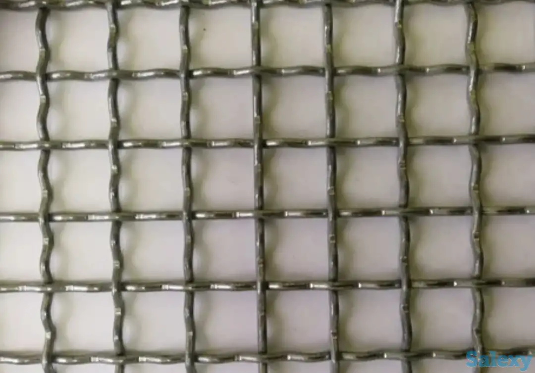 Сетка рифлёная, сетка сварная, фотография 4