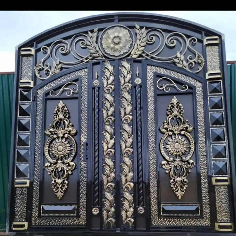 Изготовление кованых ворот, фотография 2