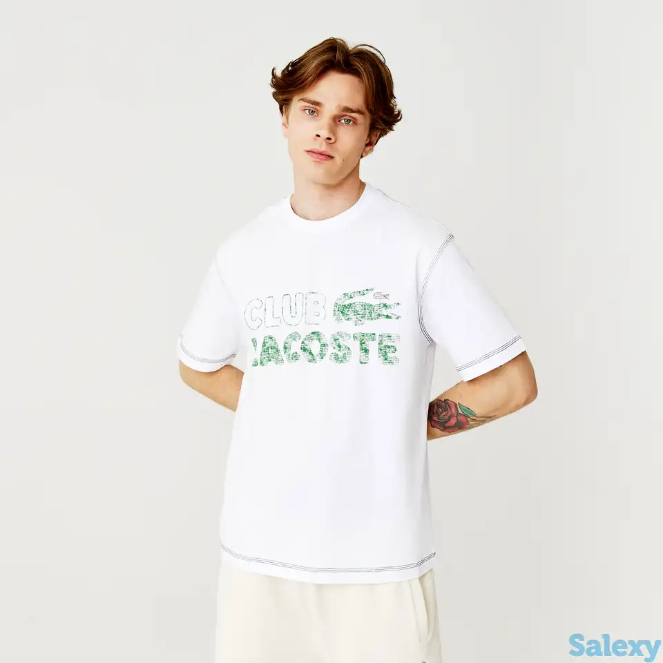 Мужская футболка lacoste из органического хлопка, фотография 1