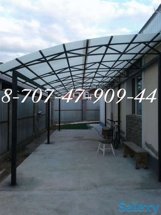 Стеклопластиковый прозрачный шифер в Алматы, фотография 7