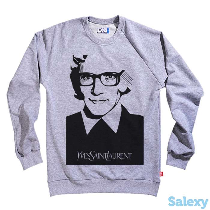 Долговечное нанесение на свитшот. Печать на теплом, мягком свитшоте рисунков, надписей и прочего., фотография 1