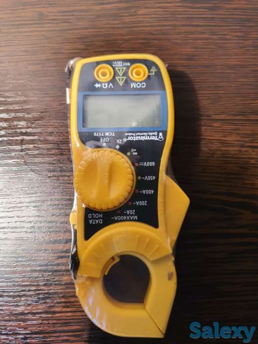 Маленькие мини цифровые клещи серии Terminator TCM 7170 с щупами, фотография 1