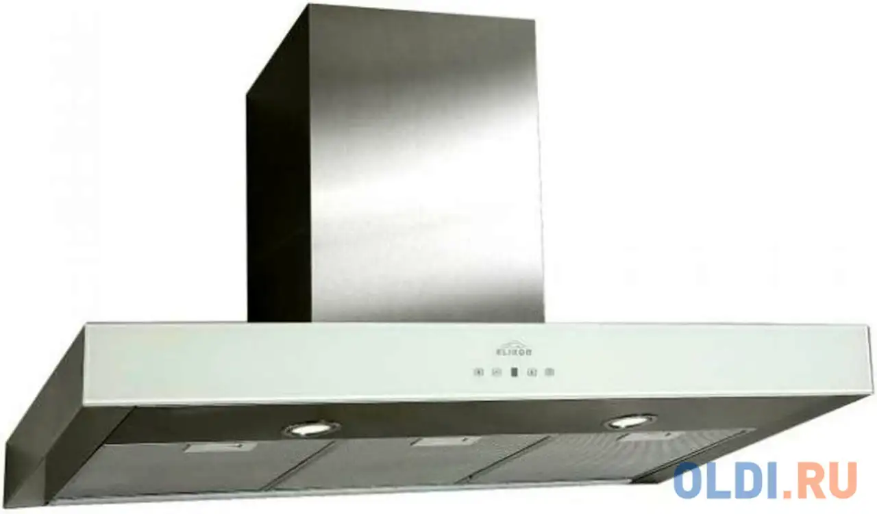 Вытяжка каминная elikor агат 90н-1000-е4д белый, фотография 1