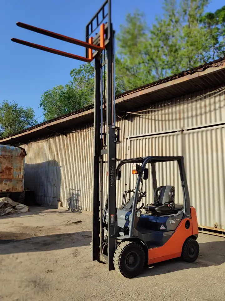 Вилочный погрузчик Toyota 8FG15 из Японии, фотография 3