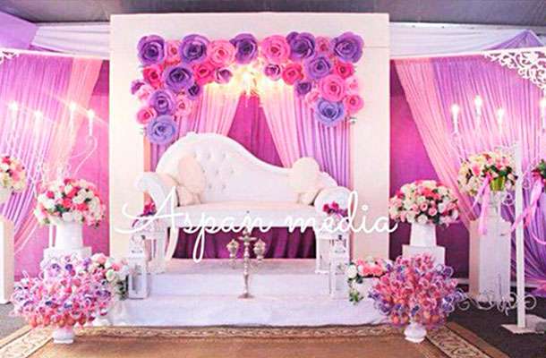 Фотозона на свадьбу Алматы, фотография 1