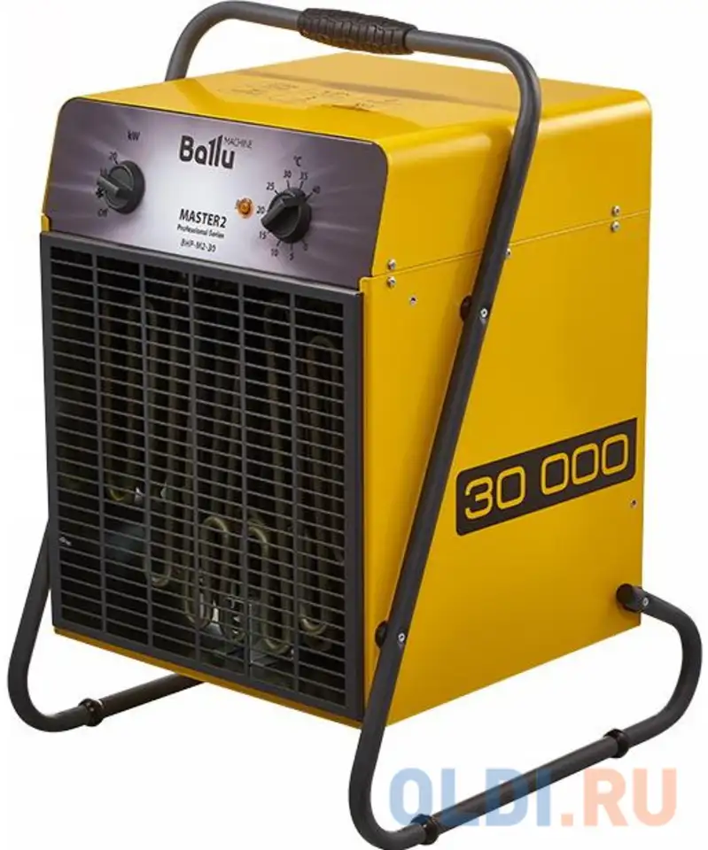 Тепловая пушка ballu bhp-m2-30 3000 вт желтый, фотография 1