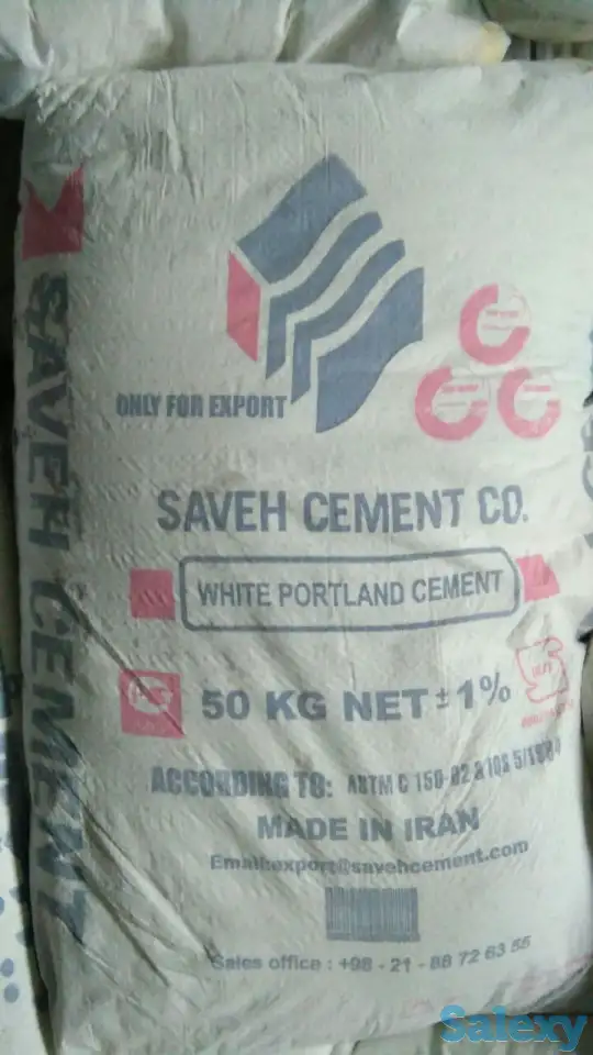 Белый цемент от Ирана (М500, М600), фотография 1