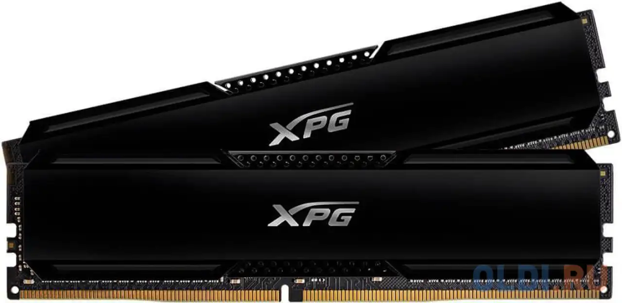 Оперативная память для компьютера adata xpg gammix d20 dimm 32gb ddr4, фотография 1