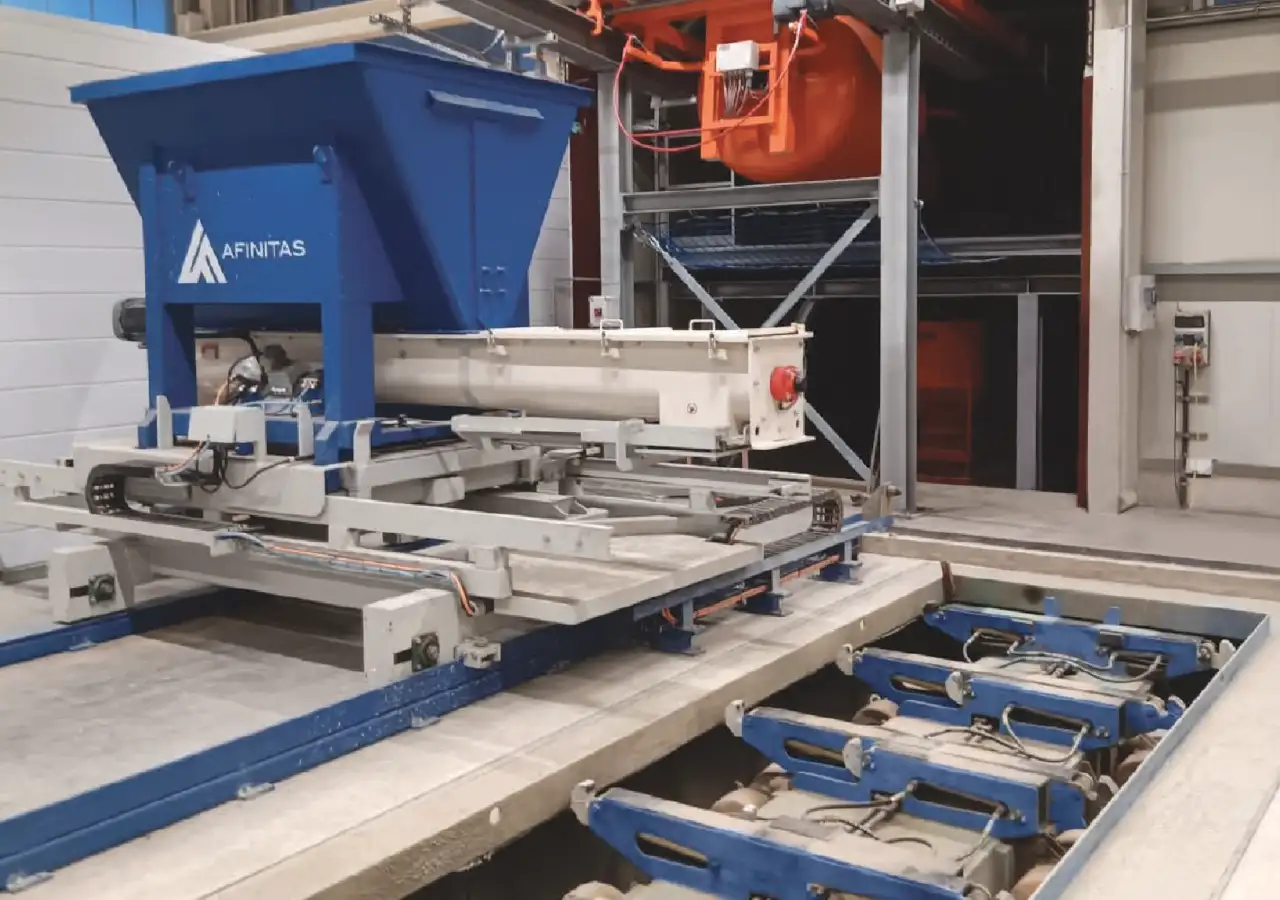 Оборудование для производства бетонных труб, Автоматическая линия литья под давлением Prima Fit., фотография 12