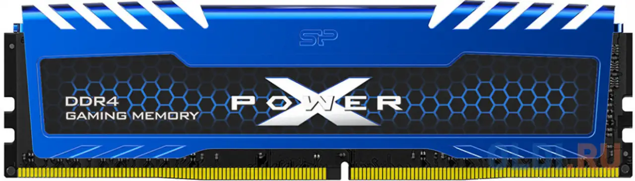 Оперативная память для компьютера silicon power sp008gxlzu320bsa dimm 8gb ddr4 3200mhz, фотография 1