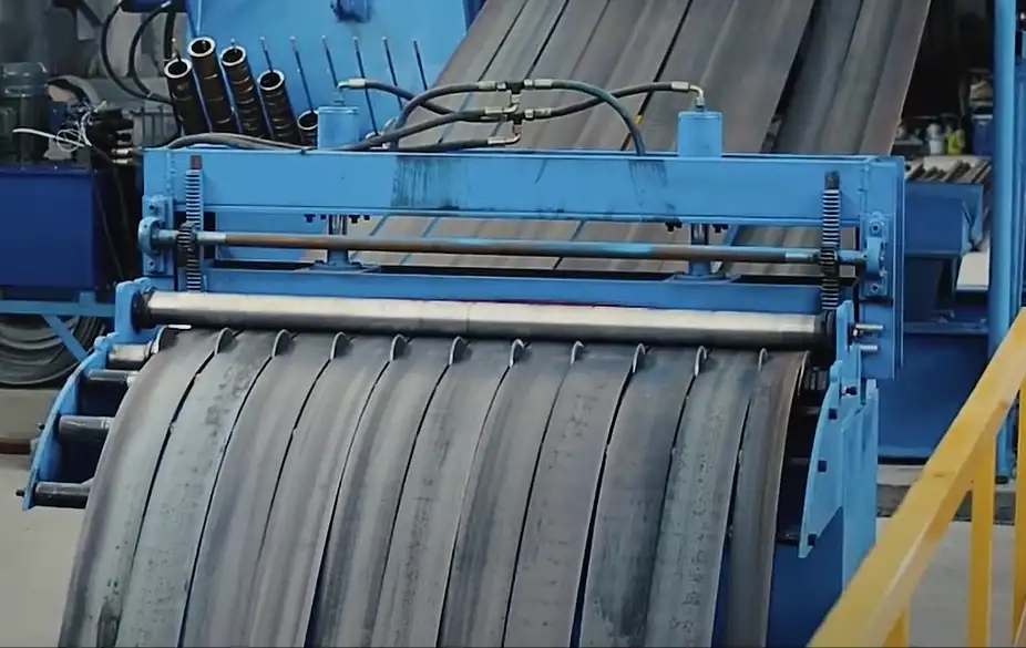 Линия для продольной резки  рулона металла модель JB 0.7x1250, фотография 3