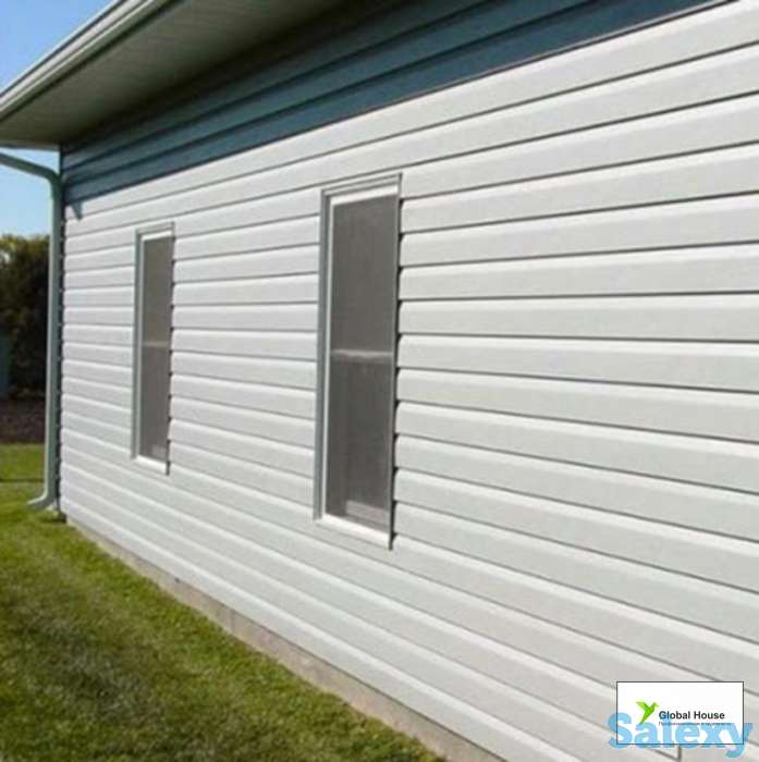 Облицовка фасада виниловым сайдингом, фотография 1